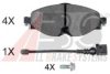 A.B.S. 37958 OE Brake Pad Set, disc brake